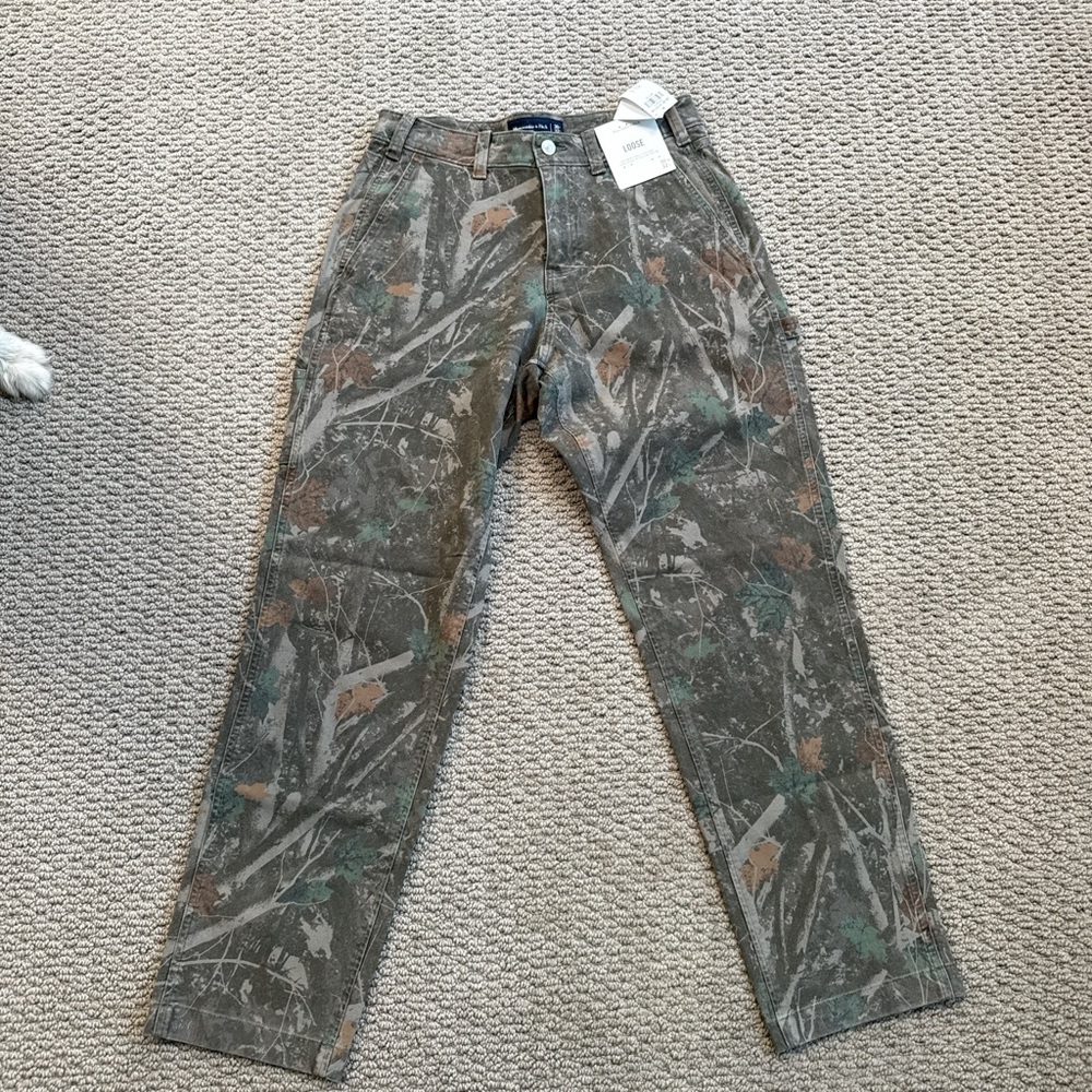 Abercrombie & Fitch Multicolor Cargo Pants